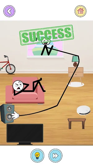 Stickman Thief: Heist Puzzle Screenshot 3