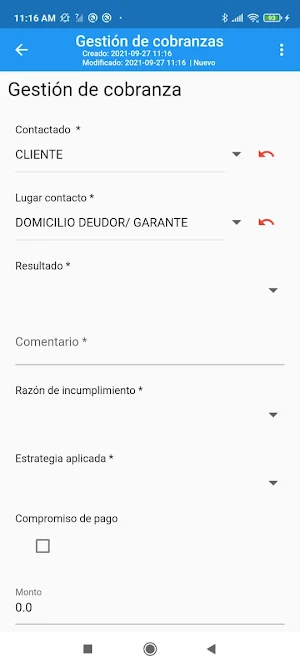 OrionApp Screenshot 2