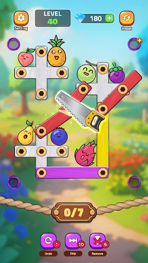 Unscrew Fruit: Nut & Bolt Jam Screenshot 3