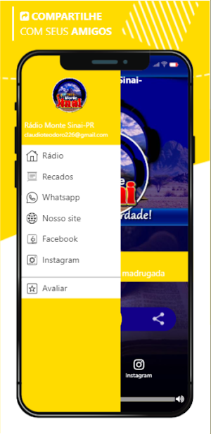 Rádio Monte Sinai - PR Screenshot 3