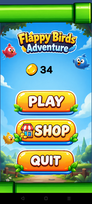 Flappy Birds Adventure Screenshot 0
