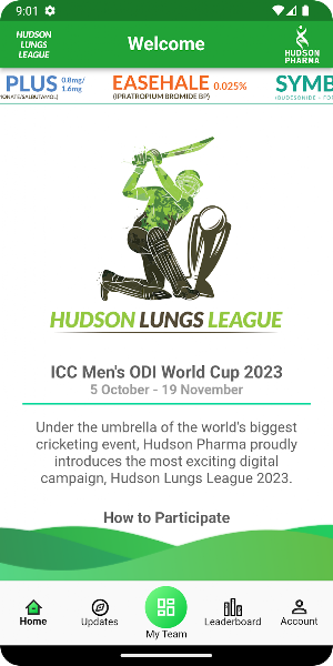 Hudson Lungs League Screenshot 1