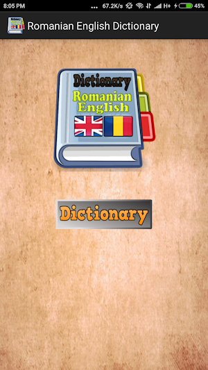 Romanian English Dictionary screenshot 2