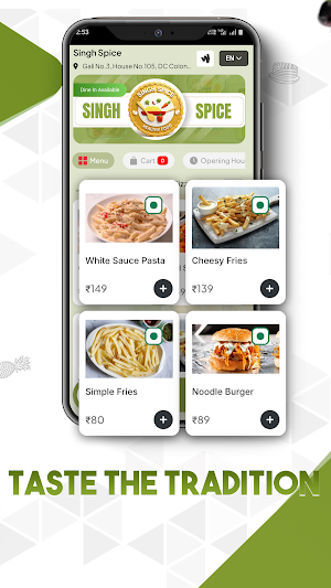 Singh Spice Screenshot 2