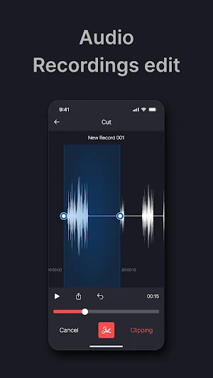Grooz Voice Recorder Screenshot 2