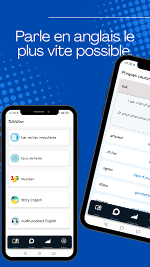 Talk parler:  Anglais français Screenshot 0