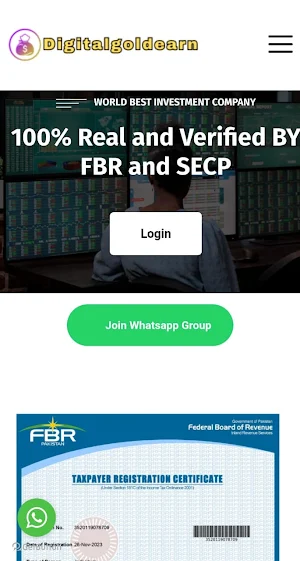 Digital Gold App Screenshot 3