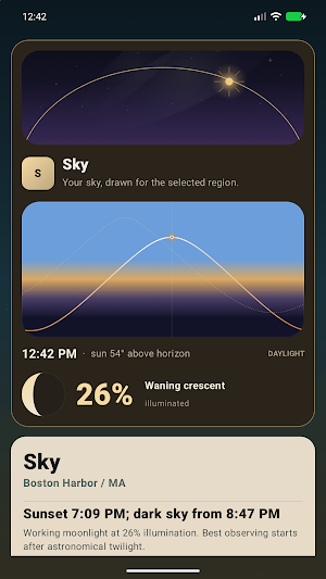 Bearing: Field Almanac Screenshot 0