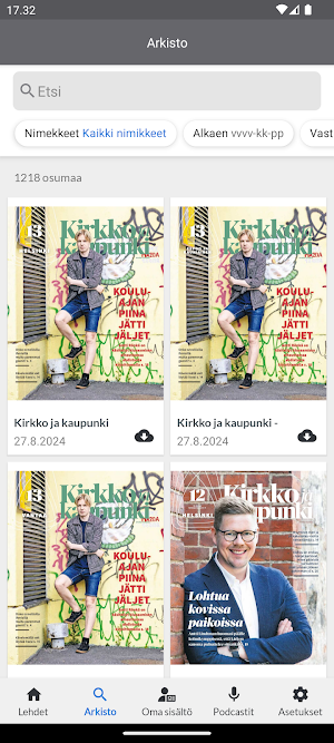 Kirkko ja kaupunki Screenshot 1