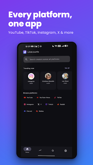 Livecounts - YT, Insta, TikTok Screenshot 2