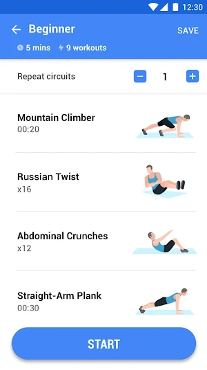 Abs Workout - 30 Day Ab Challenge Screenshot 3