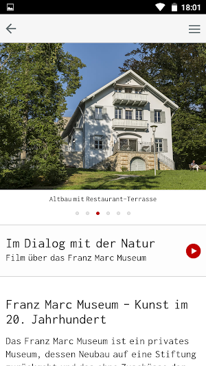 FRANZ MARC MUSEUM Screenshot 1