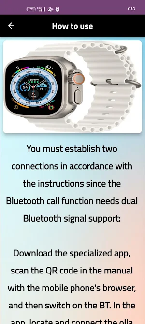 Smart watch S8 Ultra guide Screenshot 2