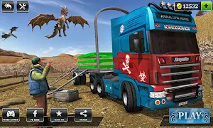 Dragon Transport Games 3D Screenshot 0
