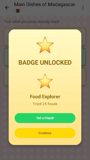 FoodieDegree Screenshot 1