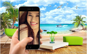 Mobile phone selfie frames Screenshot 1