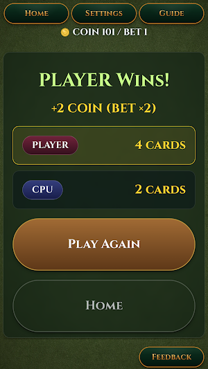 Classic Simple High & Low Screenshot 2