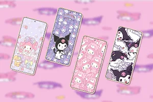 My Melody and Kuromi Wallpaper Screenshot 2