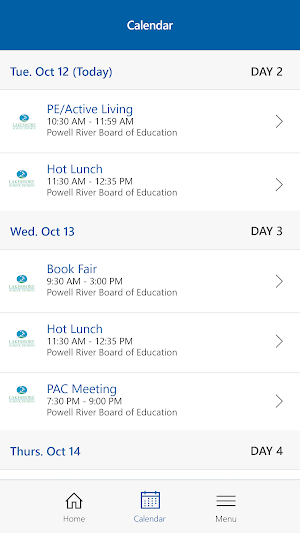Lakeshore School Division Screenshot 3