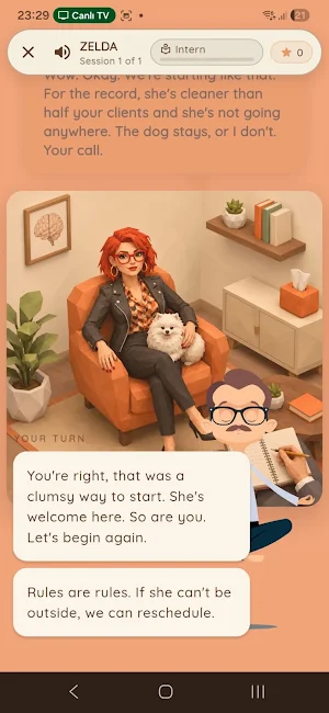 Funny Therapist: Sim Game Screenshot 1
