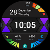 IA104 Unique Digital Watchface