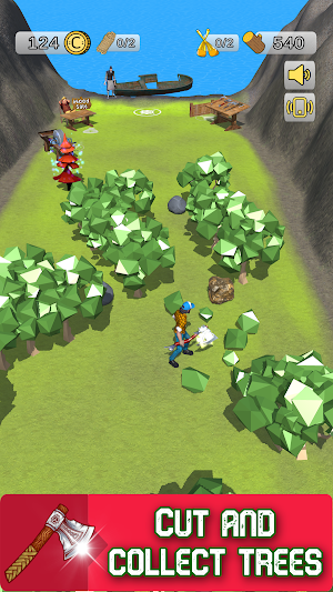 Lumberjack Leo: Island Escape Screenshot 1