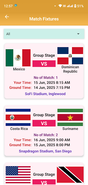Concacaf Gold Cup 2025 Screenshot 2
