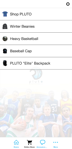 PLUTO Basketball Screenshot 1