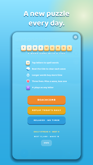Tidewords Screenshot 2