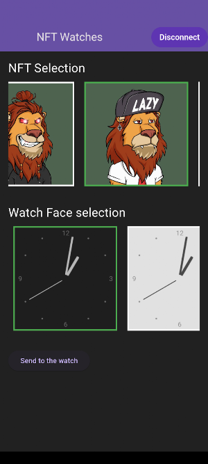 NFT Watch: Watch Face with NFT Screenshot 0