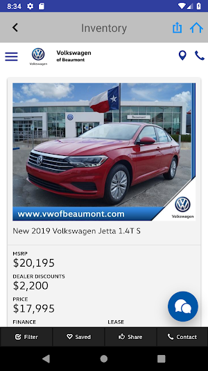 Volkswagen of Beaumont Screenshot 3
