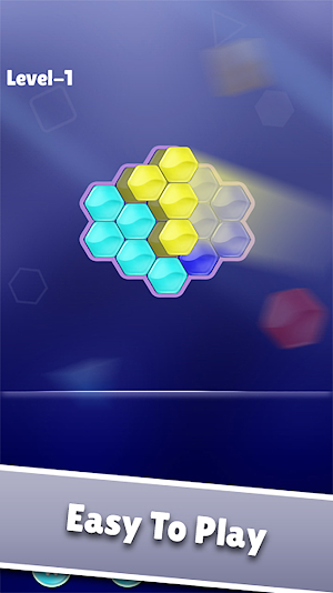 Tangram! - Hex block puzzle Screenshot 1