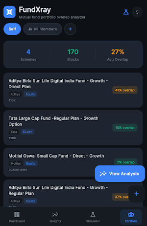 Portfolio Analyzer Private Screenshot 1