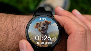 Sweet Dog WatchFace Screenshot 0