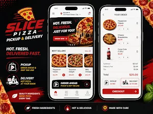 Slice-Pizza Pickup & Delivery Screenshot 0