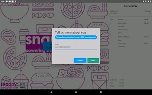 Snappy POS Customer Display Screenshot 3