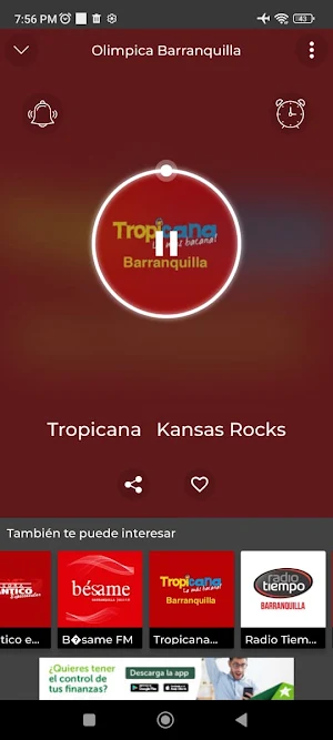 Olimpica Stereo Barranquilla R Screenshot 2