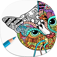 Cat Coloring Pages for Adults