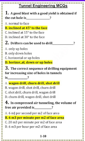 Civil Engineering MCQs offline Screenshot 1