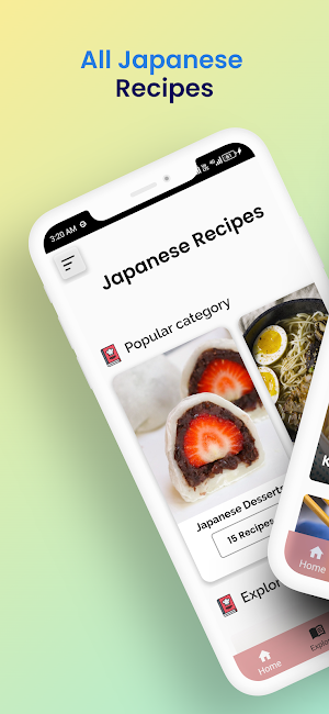 Japanese Recipes Cookbook Screenshot 0