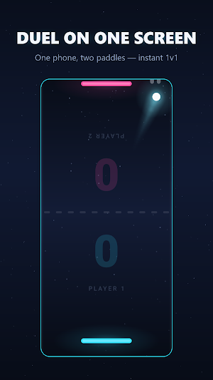 Neon PingPong: 2 Player Game Screenshot 0