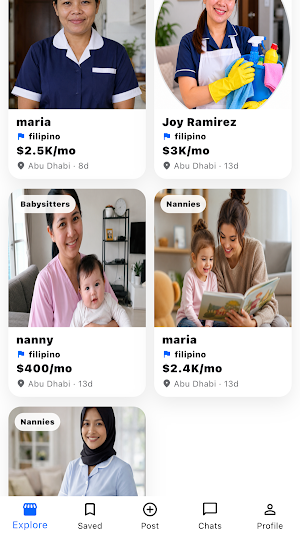 NANNY FINDER Screenshot 1