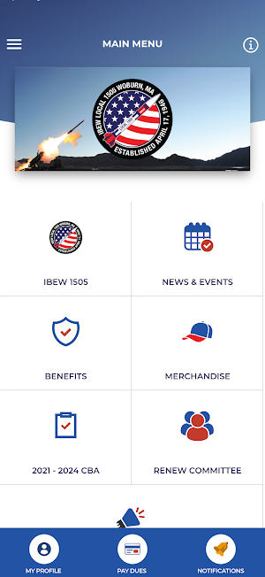 IBEW 1505 Screenshot 2