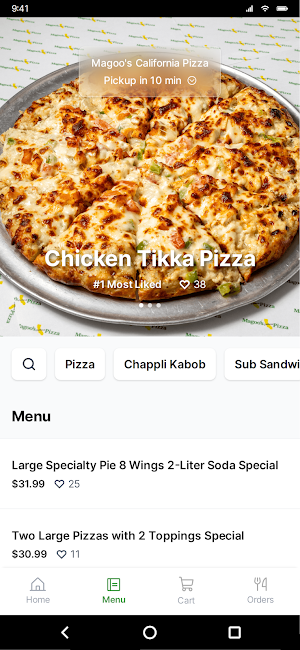 Magoo's California Pizza Screenshot 1