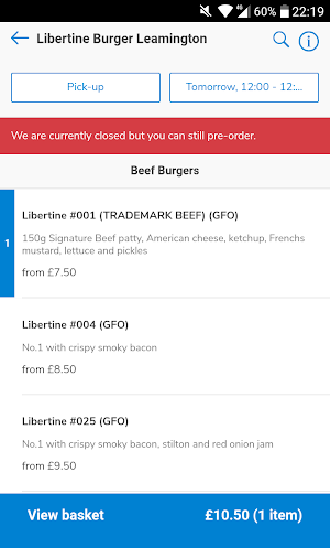 Libertine Burger Screenshot 1