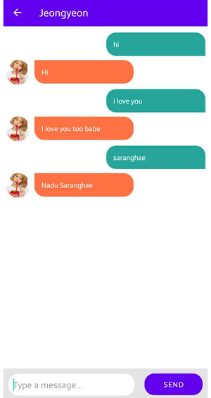 Twice - Fake Chat & Video Call Screenshot 3