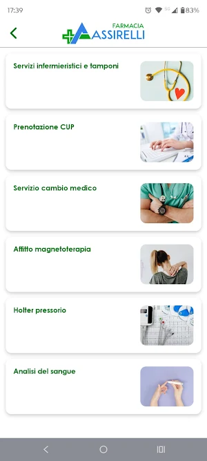 Farmacia Assirelli Screenshot 2