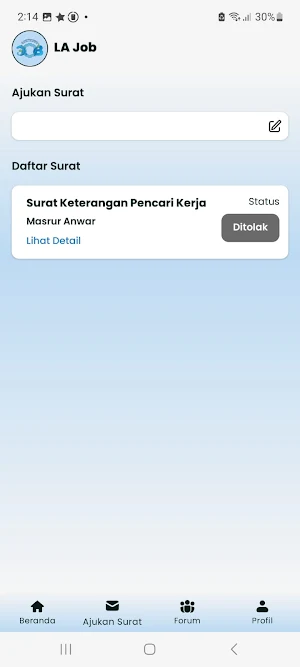 Disnaker Screenshot 3