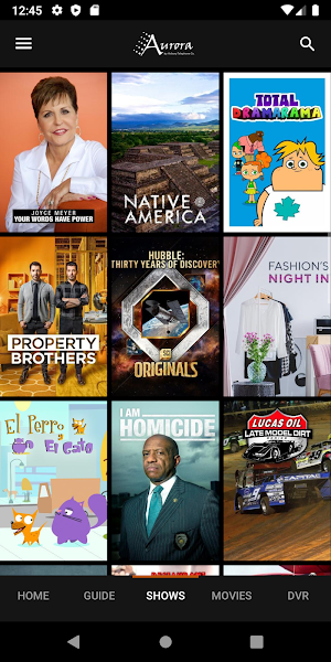Aurora TV by Hickory Telephone Screenshot 2