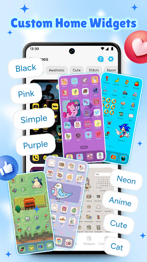 iTheme: Color Widgets & Themes Screenshot 0